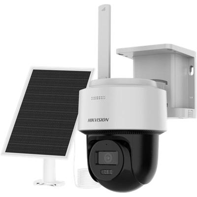 كاميرا مراقبة شمسية 4G Hikvision DS-2CFSP4/4G PT بدقّة 4MP ولوح 8 واط