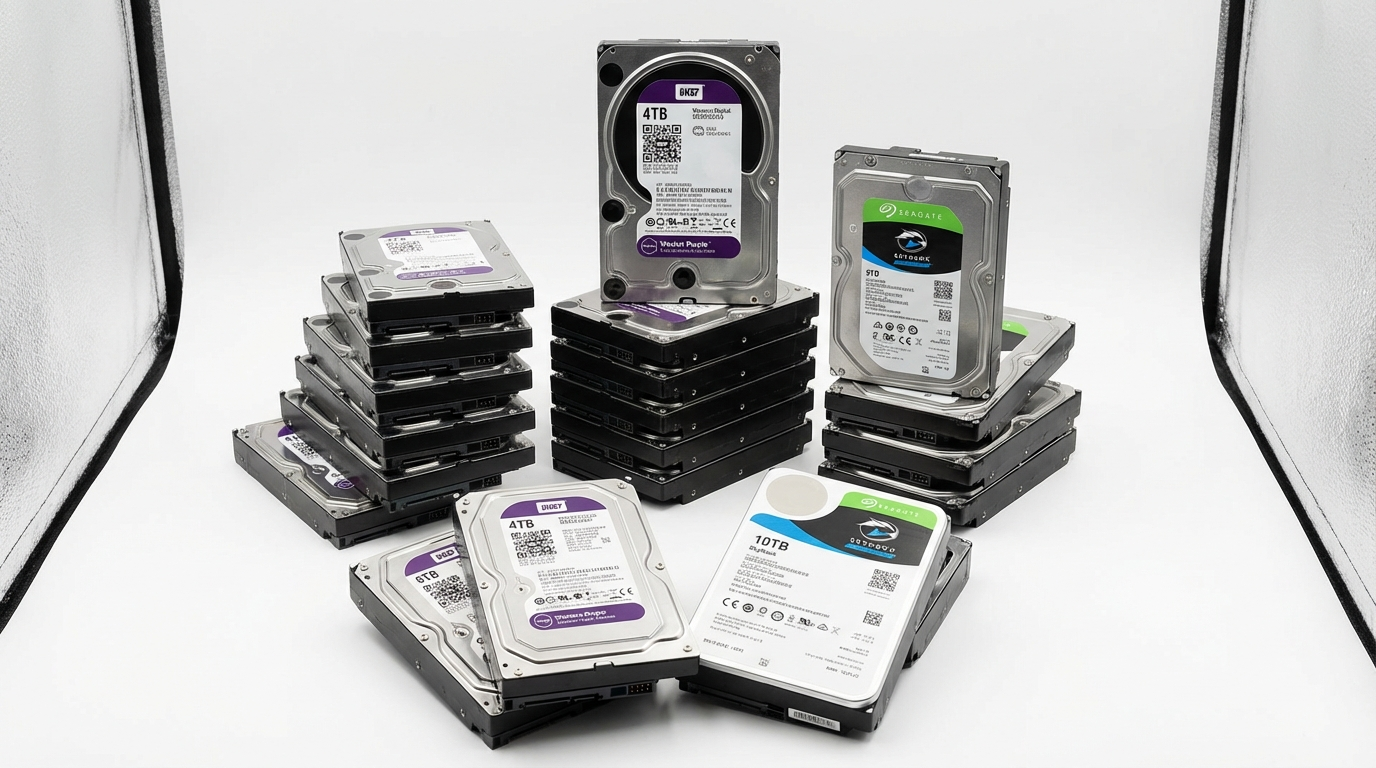 هاردسكات المراقبة